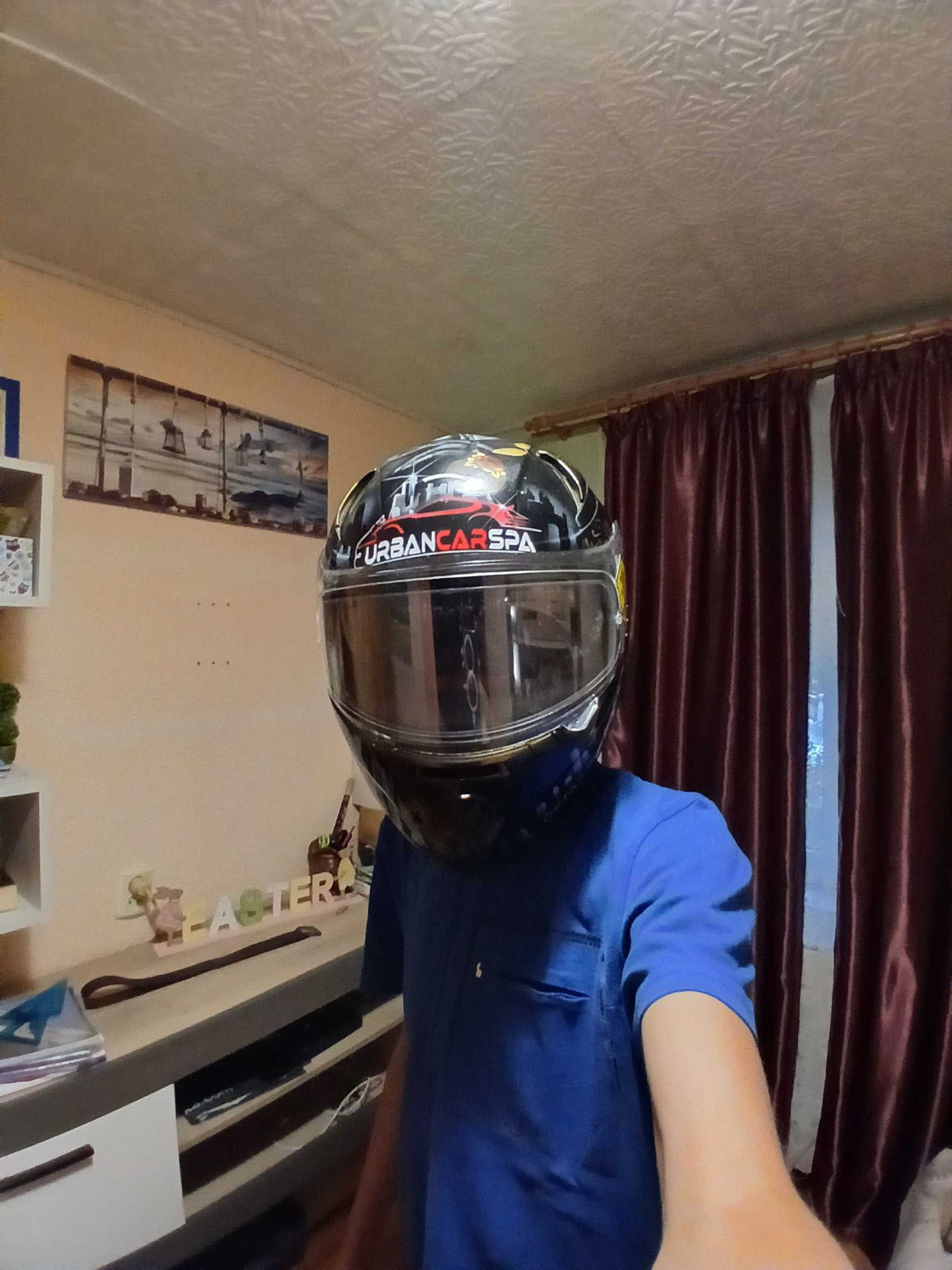 Helmet — Urban Car Spa livery