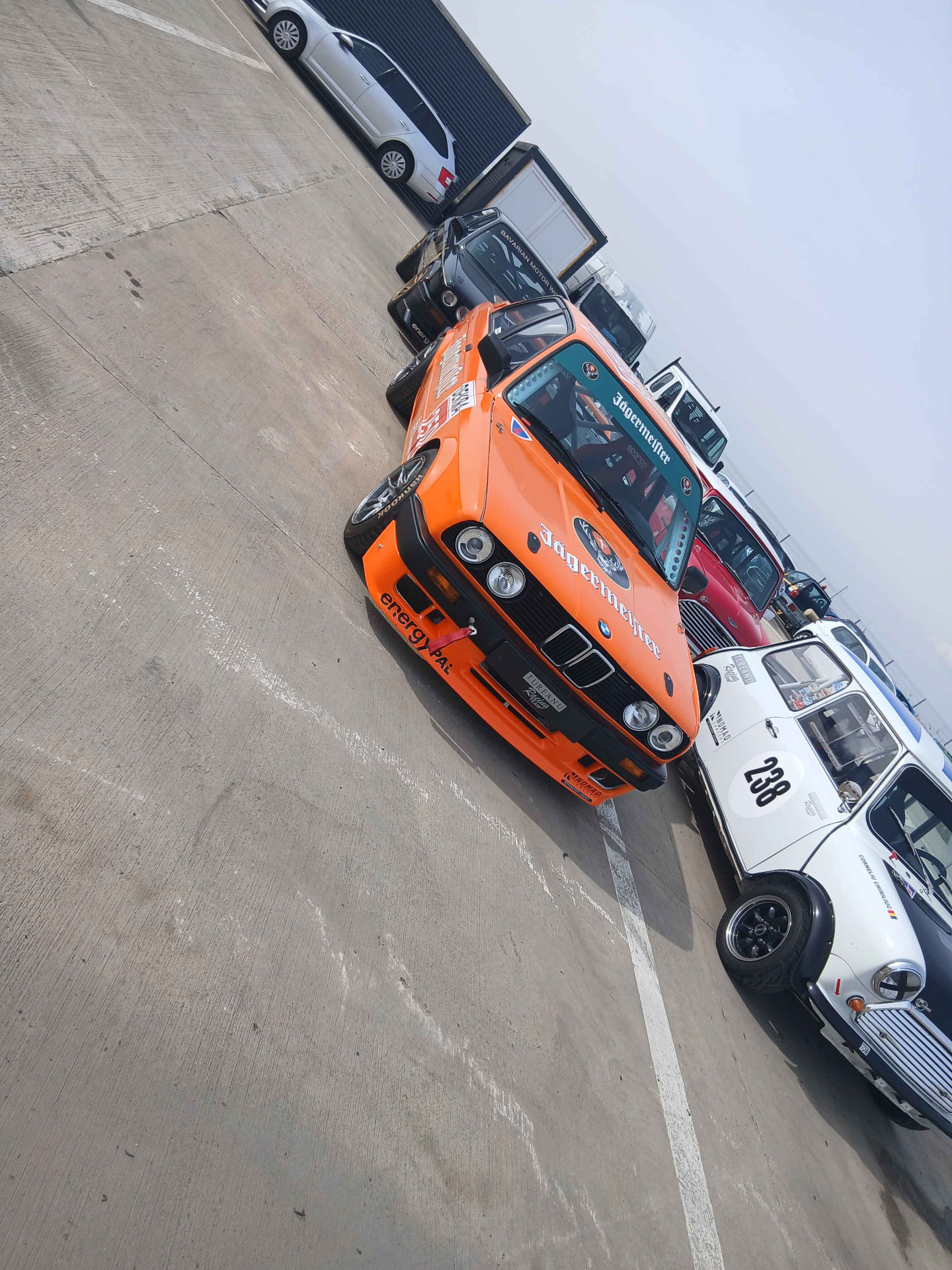 Track paddock